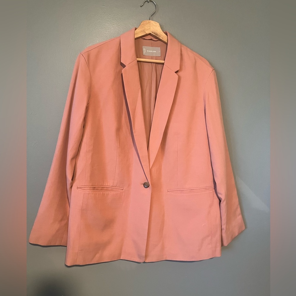 Everlane Blazer in Muted Pink Size 6